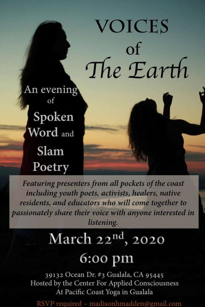 Voices of the Earth-climate change poetry