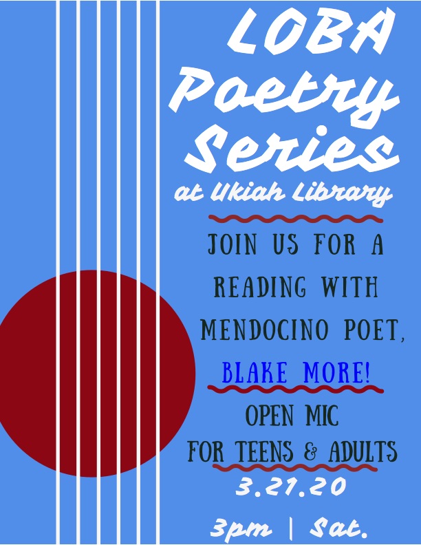 Ukiah Library Poetry Reading