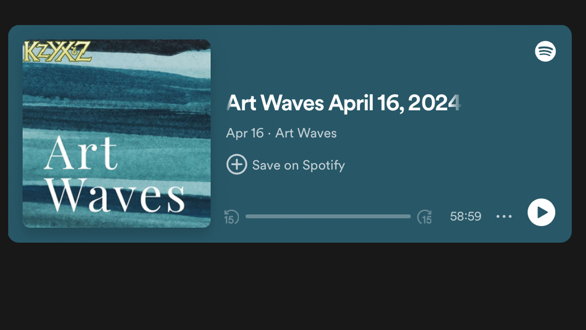 Blake More featured on Art Waves Podcast